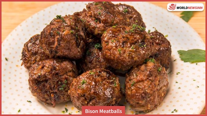Bison Meatballs