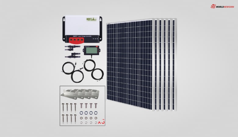 HQST 600 Watt 12 Volt Mono-crystalline Solar Panel Kit