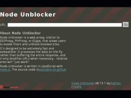 Node Unblocker