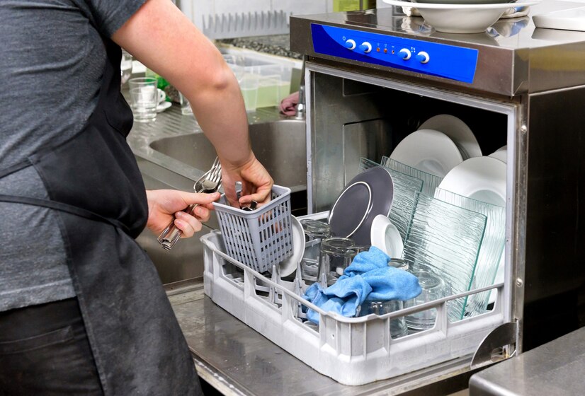 standard dishwashing equipment
